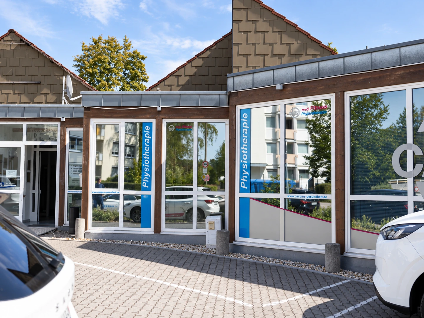 Außenansicht von Campus Gesundheit Erlangen